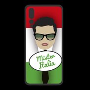 Coque  Huawei P20 Pro PREMIUM Mister Italie Brun