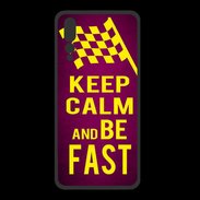 Coque  Huawei P20 Pro PREMIUM Keep Calm and Be Fast Rose