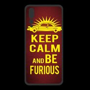 Coque  Huawei P20 Pro PREMIUM Keep Calm and Be Furious Rouge