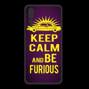Coque  Huawei P20 Pro PREMIUM Keep Calm and Be Furious Violet