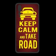 Coque  Huawei P20 Pro PREMIUM Keep Calm and Take o road 2 Rouge