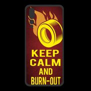 Coque  Huawei P20 Pro PREMIUM Keep Calm and Burn Out Rouge