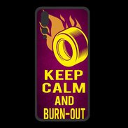 Coque  Huawei P20 Pro PREMIUM Keep Calm and Burn Out Rose