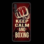 Coque  Huawei P20 Pro PREMIUM Keep Calm and Boxing Rouge