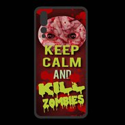 Coque  Huawei P20 Pro PREMIUM Keep Calm and Kill Zombies Rouge