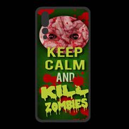 Coque  Huawei P20 Pro PREMIUM Keep Calm and Kill Zombies Vert