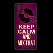 Coque  Huawei P20 Pro PREMIUM Keep Calm and Mix That Rose