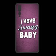 Coque  Huawei P20 Pro PREMIUM I have Swag Rose ZG