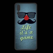 Coque  Huawei P20 Pro PREMIUM Life It's a game ZG
