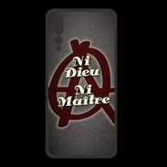 Coque  Huawei P20 Pro PREMIUM Ni Dieu Ni Maître ZG