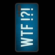 Coque  Huawei P20 Pro PREMIUM WTF bleu ZG