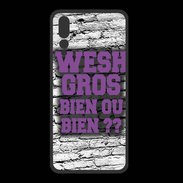 Coque  Huawei P20 Pro PREMIUM Wesh Gros Violet