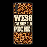 Coque  Huawei P20 Pro PREMIUM Wesh garde la pèche Léopard