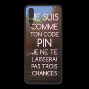 Coque  Huawei P20 Pro PREMIUM Code pin rose ZG