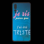 Coque  Huawei P20 Pro PREMIUM Triste ZG
