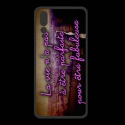 Coque  Huawei P20 Pro PREMIUM Vie Parfaite ZG
