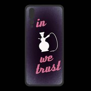 Coque  Huawei P20 Pro PREMIUM In Chicha We trust Rouge ZG
