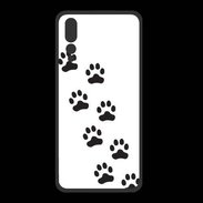 Coque  Huawei P20 Pro PREMIUM pattes de chats/chiens 1