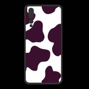 Coque  Huawei P20 Pro PREMIUM vache prune