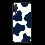 Coque  Huawei P20 Pro PREMIUM vache bleue 