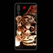 Coque  Huawei P20 Pro PREMIUM Portrait de tigre PB 5