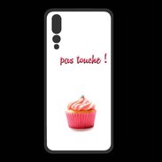 Coque  Huawei P20 Pro PREMIUM Pas touché à mon Cupcake PR