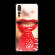 Coque  Huawei P20 Pro PREMIUM Plaisir et fraise PR