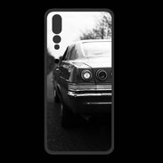 Coque  Huawei P20 Pro PREMIUM Voiture en noir et blanc PR 10