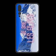 Coque  Huawei P20 Pro PREMIUM Je skie Les Alpes ZG