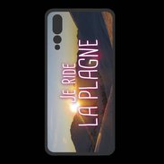 Coque  Huawei P20 Pro PREMIUM Je ride La Plagne ZG