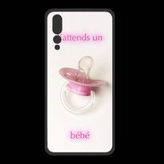 Coque  Huawei P20 Pro PREMIUM J'attend un bébé PR