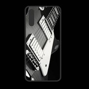 Coque  Huawei P20 PREMIUM Guitare en noir et blanc