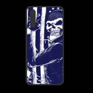 Coque  Huawei P20 PREMIUM Tête de mort Biker USA