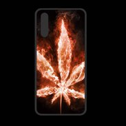Coque  Huawei P20 PREMIUM Cannabis en feu