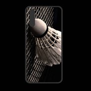 Coque  Huawei P20 PREMIUM Volant de Badminton en noir et blanc