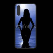Coque  Huawei P20 PREMIUM Silhouette de nuit dans l'eau