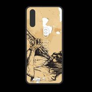 Coque  Huawei P20 PREMIUM Illustration trompettiste 