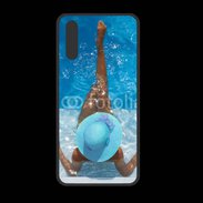 Coque  Huawei P20 PREMIUM Femme à la piscine