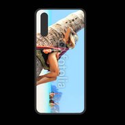 Coque  Huawei P20 PREMIUM Sieste contre un palmier sur la plage