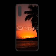 Coque  Huawei P20 PREMIUM Cocotier au soleil couchant