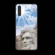 Coque  Huawei P20 PREMIUM Monument USA Roosevelt et Lincoln