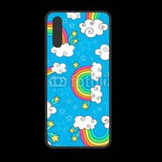 Coque  Huawei P20 PREMIUM Ciel Rainbow