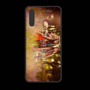 Coque  Huawei P20 PREMIUM Groupe de hippie dans les champs