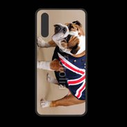 Coque  Huawei P20 PREMIUM Bulldog anglais en tenue