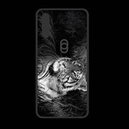 Coque  Huawei P20 PREMIUM Tigre du Bengale en noir et blanc
