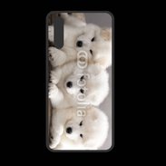 Coque  Huawei P20 PREMIUM Chiot japonais blanc