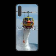 Coque  Huawei P20 PREMIUM Hélicoptère bombardier d'eau