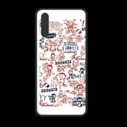 Coque  Huawei P20 PREMIUM Adishatz All Over Rugby