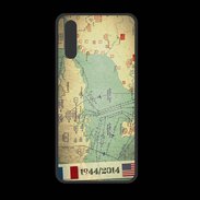 Coque  Huawei P20 PREMIUM Débarquement Normandie Carte ZG