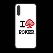 Coque  Huawei P20 PREMIUM I love Poker Spade